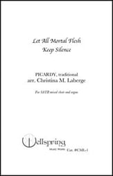 Let All Mortal Flesh Keep Silence SATB choral sheet music cover